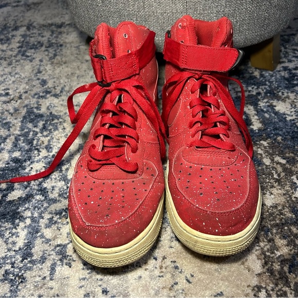 Nike Air Force 1 High ‘07 Gym Red Sneakers Size 9.5 Men’s main image 11